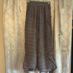 Stylish Multicolor Wide Leg Pants